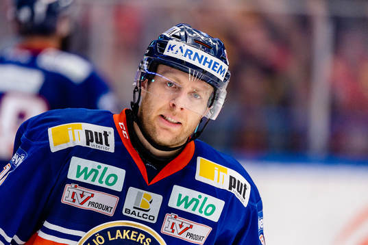 Växjös Kris Versteeg deppar