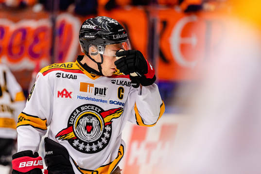 Luleås Erik Gustafsson deppar