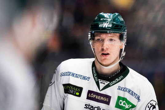 Färjestads Gustav Rydahl deppar