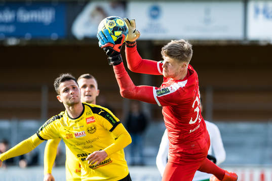 Mjällbys målvakt Jesper Johansson