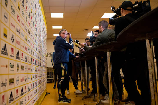 Janne Andersson head coach of Sweden