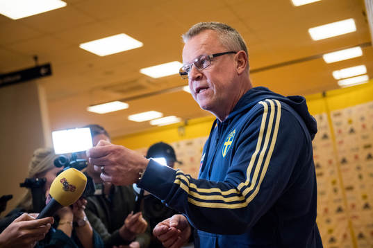 Janne Andersson head coach of Sweden