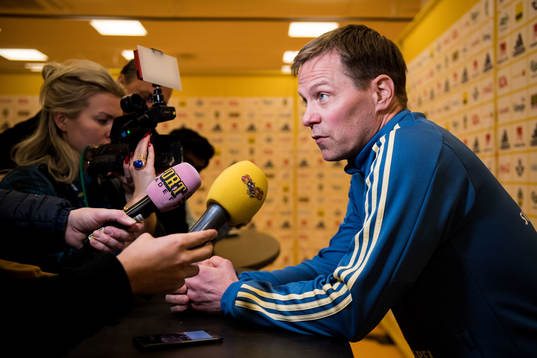 Roger Sandberg scout of Sweden