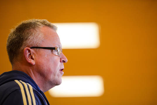 Head coach Janne Andersson of Sweden