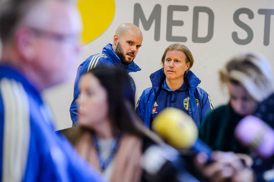 Media officer Jakob Kakembo Andersson  and Team manager