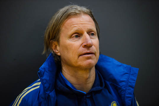 Team manager Stefan Pettersson of Sweden