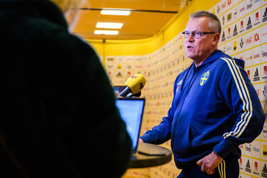 Head coach Janne Andersson of Sweden