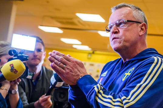 Head coach Janne Andersson of Sweden