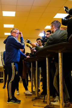 Head coach Janne Andersson of Sweden