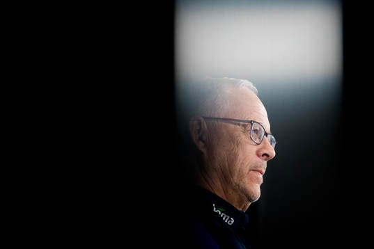 Lars Lagerbäck, head coach of Norway