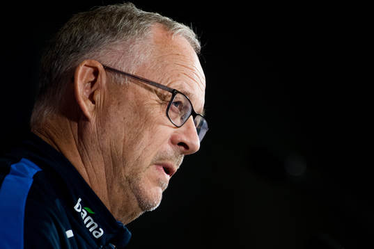 Lars Lagerbäck, head coach of Norway