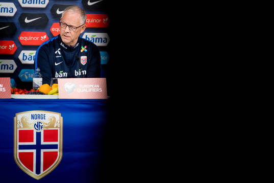 Lars Lagerbäck, head coach of Norway