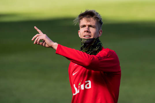 Kristoffer Ajer of Norway