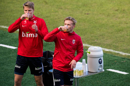 Sigurd Rosted and Mats Møller Dæhli of Norway