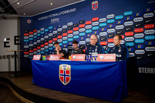 Markus Henriksen of Norway, Håvard Nordtveit, Lars