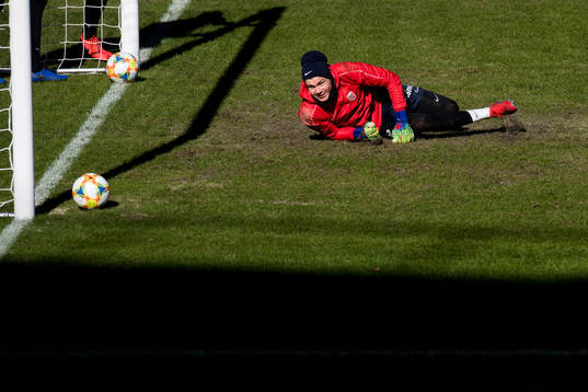 Goalkeeper Per Kristian Worre Bråtveit