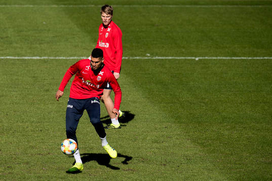 Bjørn Maars Johnsen and Sigurd Rosted of Norway