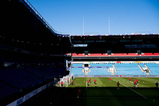General view of Ullevaal Stadion