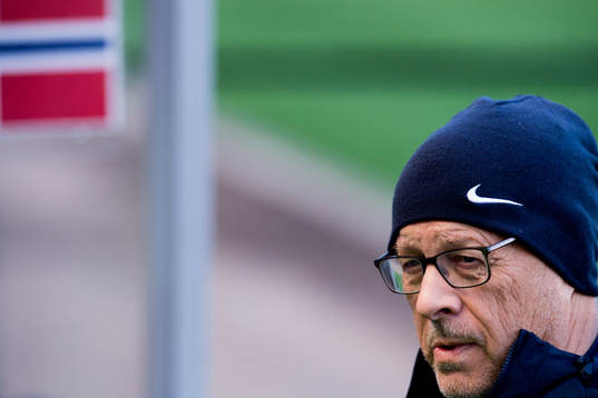 Lars Lagerbäck, head coach of Norway