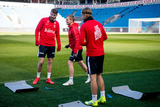 Håvard Nordtveit, Mats Møller Dæhli and Iver Fossum of