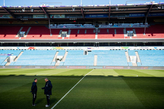 Per Joar Hansen, assistant coach of Norway, and Lars