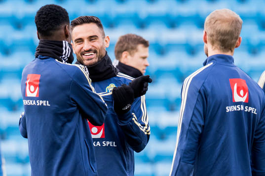 Sotirios Papagiannopoulos of the Swedish national football