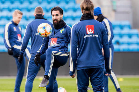 Jimmy Durmaz of the Swedish national football team