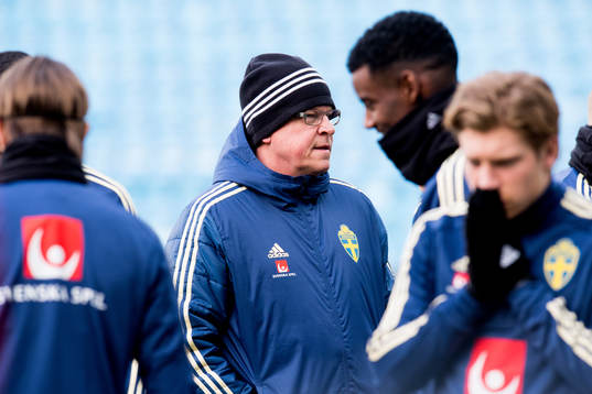 Head coach Janne Andersson of the Swedish national football