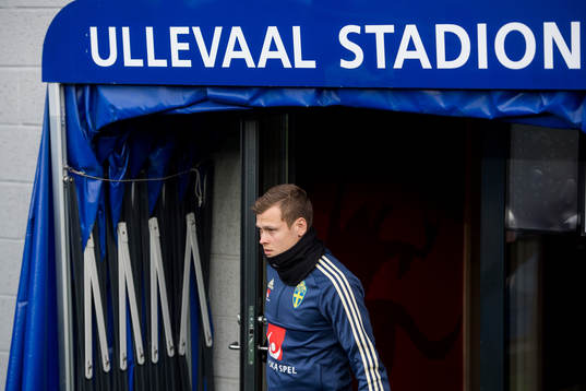 Viktor Claesson of the Swedish national football team