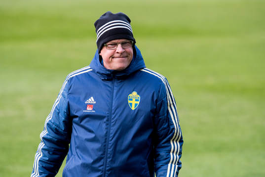 Head coach Janne Andersson of the Swedish national football