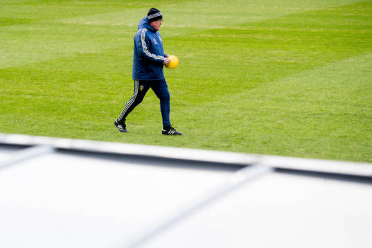 Head coach Janne Andersson of the Swedish national football