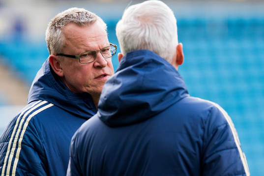 Head coach Janne Andersson of the Swedish national football