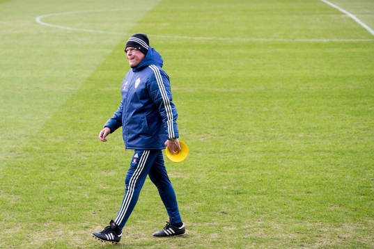 Head coach Janne Andersson of the Swedish national football