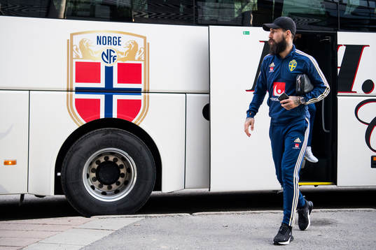Jimmy Durmaz of the Swedish national football team