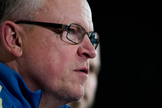 Head coach Janne Andersson of the Swedish national football