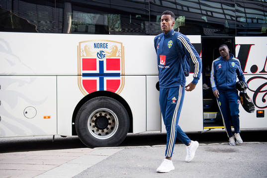 Alexander Isak of the Swedish national football team