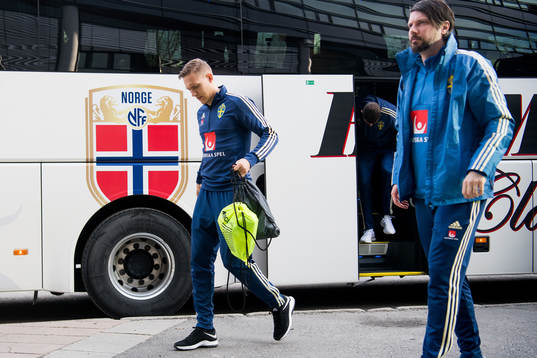 Ludwig Augustinsson of the Swedish national football team