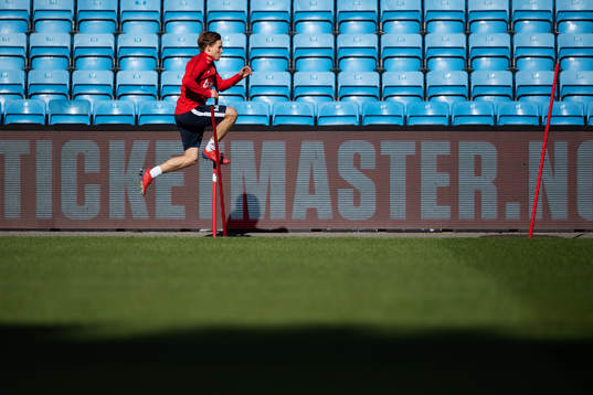 Jonas Svensson of the Norwegian national football team