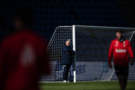 Lars Lagerbäck, head coach of the Norwegian national