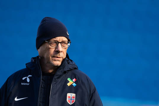 Lars Lagerbäck, head coach of the Norwegian national