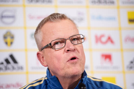 Head coach Janne Andersson of the Swedish national football
