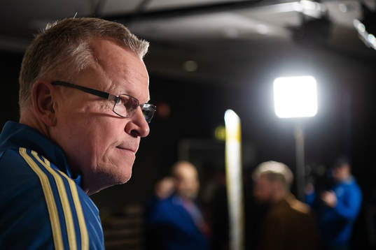 Head coach Janne Andersson of the Swedish national football