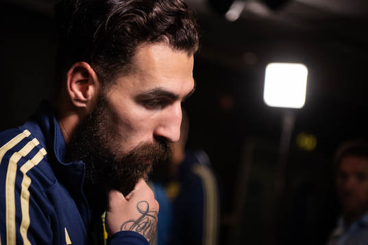 Jimmy Durmaz of the Swedish national football team