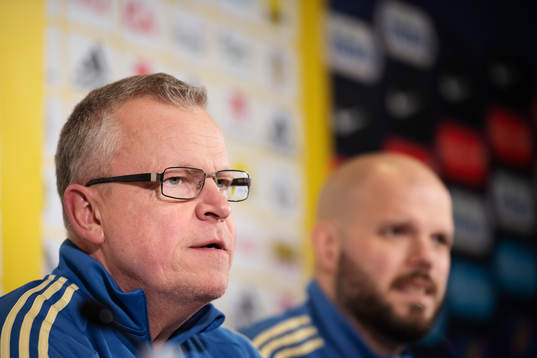 Head coach Janne Andersson of the Swedish national football