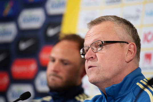 Head coach Janne Andersson of the Swedish national football