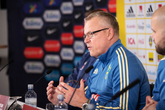 Head coach Janne Andersson of the Swedish national football