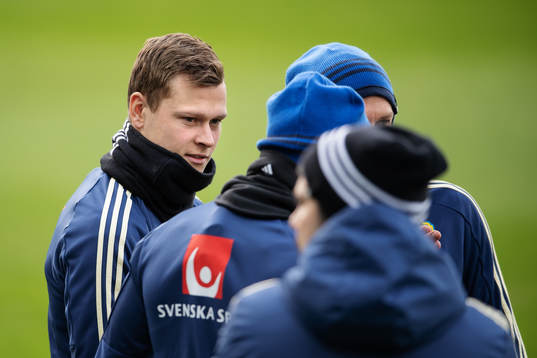 Viktor Claesson of the Swedish national football team