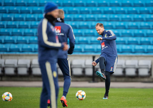 Andreas Granqvist of the Swedish national football team