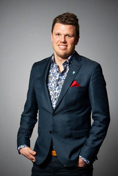 Östers tränare Christian Järdler