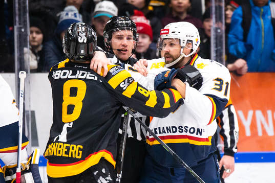 Skellefteås Petter Granberg och Djurgårdens Dick Axelsson